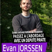 Législatives 2017 - 06 - Evan Jorssen (Parti Pirate) - Orsay en Action